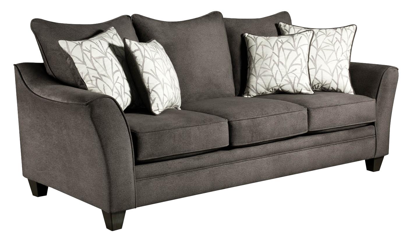 American Furniture 3850 Elegant Sofa with Contemporary Style Royal